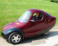 Zippy new electric car looks like a three wheeled shoehorn