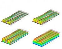 Competition of the multiple Gortler modes in hypersonic boundary layer flows