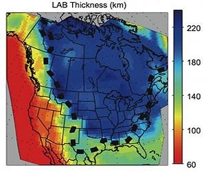North American Continent Is A Layer Cake