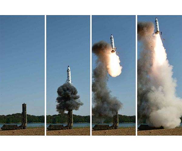 North Korea fires ballistic missile in latest show of force