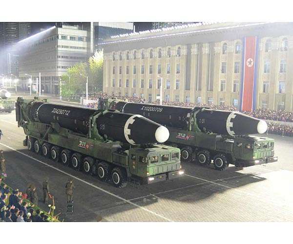 Kim vows to 'strengthen' North Korea's nuclear weapons at parade