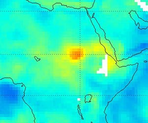 NASA Satellite Tracks Severity of African Drought