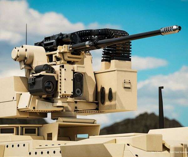 Northrop Grumman Reveals Dual Feed M230LF Bushmaster Chain Gun