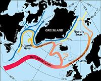 Reconstruction of major North Atlantic circulation system shows weakening