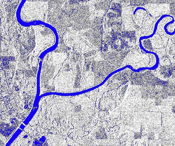 Cutting edge satellite monitors water levels in Ohio River Basin