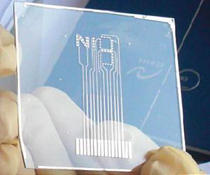 Low-cost optical components through nanoimprinting lithography