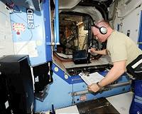 ISS Crew Opens Cargo Ship Hatch, Preps for CubeSat Deployment