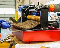 Argonne invents reusable sponge that soaks up oil