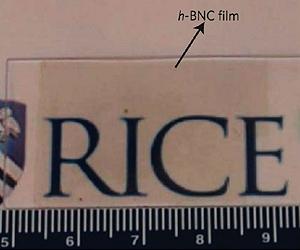 Rice Researchers Make Graphene Hybrid