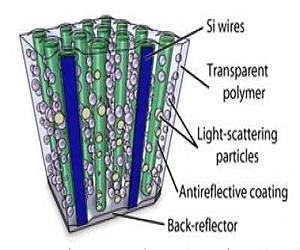 Making Flexible Solar Cells With Silicon Wire Arrays