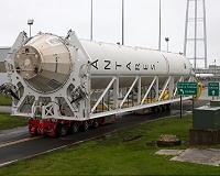 New Antares Rocket Rolls Out at NASA Wallops