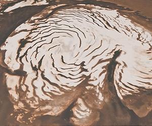 Mars' northern polar regions in transition
