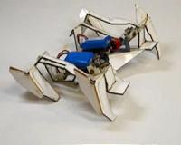 Robots inspired by origami can fold selves, walk away