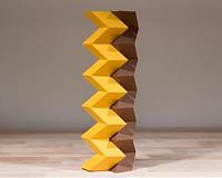 Paper tubes make stiff origami structures