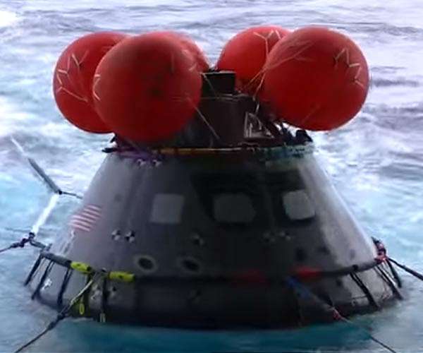 Artemis I Orion spacecraft returns to Kennedy Space Center
