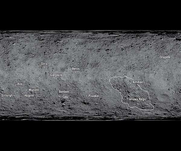SwRI scientists study the rugged surface of near-Earth asteroid Bennu