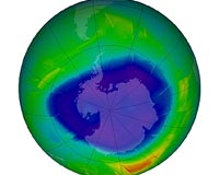 NASA Satellite Data Show Progress Of 2009 Antarctic Ozone Hole