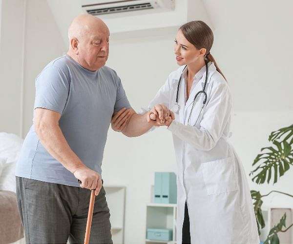Spinal implant allows Parkinson's patient to walk again