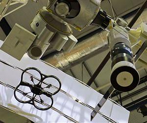 Smartphone app turns home drone into spacecraft