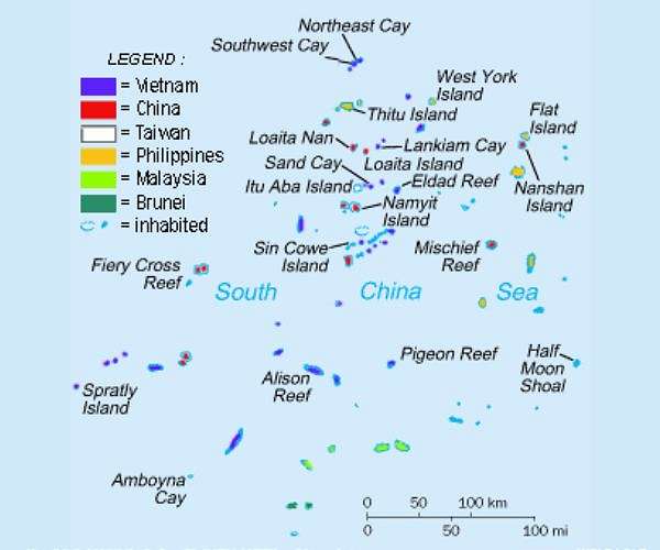 Vietnam protests China, Philippines claims on South China Sea reef