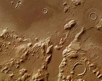 Mars hills hide icy past