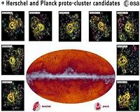 Herschel and Planck find missing clue to galaxy cluster formation