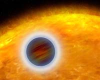 Water Identified In Extrasolar Planet Atmosphere