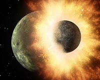 Planet Mercury a result of early hit-and-run collisions