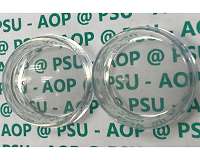 Antireflection coating makes plastic invisible