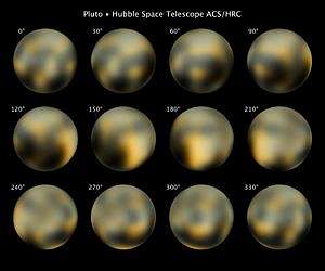 Hubble Catches Pluto Changing With The Years