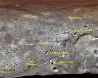 Pluto's largest moon, Charon, gets its first official feature names