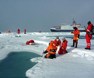 Polarstern returns with new findings from the Central Arctic during the 2012 ice minimum