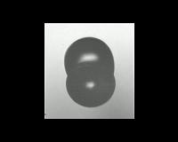 Bouncing droplets remove contaminants like pogo jumpers