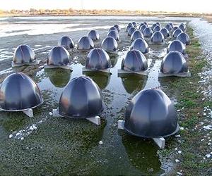 Igloo-Shaped Poo-Gloos Eat Sewage