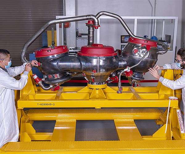 Major Artemis engine part arrives at Stennis for certification testing