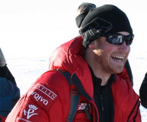 Britain's Prince Harry swaps helicopters for desk job