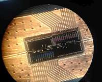 Electron-photon small-talk could have big impact on quantum computing