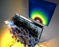 Rough surface could keep small electronic parts from sticking together