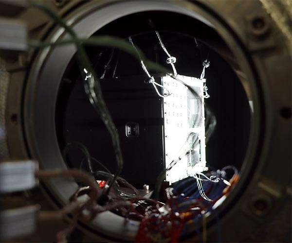 Cool test of Proba-V companion