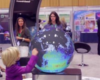 TV of the future may be a sphere