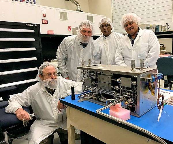 Purdue-designed heat transfer experiment arrives at International Space Station