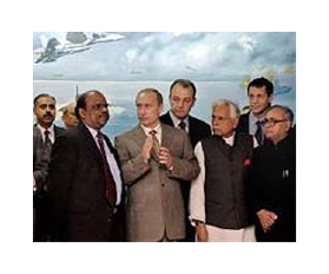 Putin to push for arms deals in India