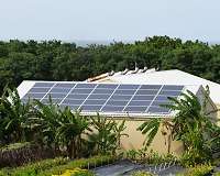 Installation of solar solutions on Jumby Bay island completed