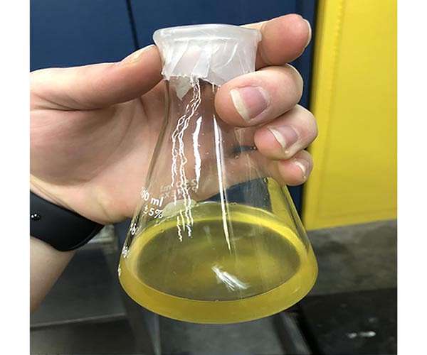 Turning plastic grocery bags into sustainable fuel