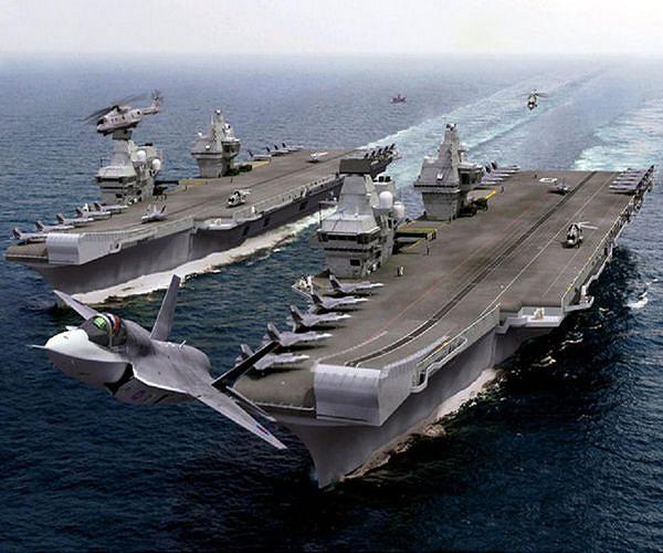 Reports: British carrier followed by Chinese subs, possibly for target practice
