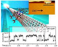 Signature analysis of single molecules using their noise signals