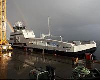 Ferry charge station uses Corvus lithium energy storage system