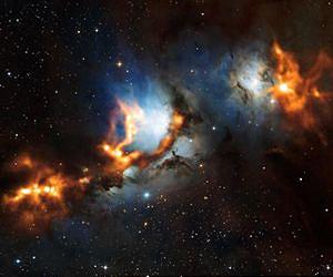 Sifting through dust near Orion's Belt