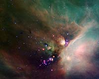 Spitzer Catches Young Stars In Their Baby Blanket Of Dust