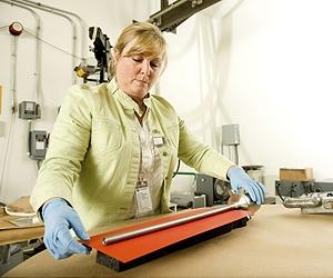 First Station Materials Science Rack Being Processed